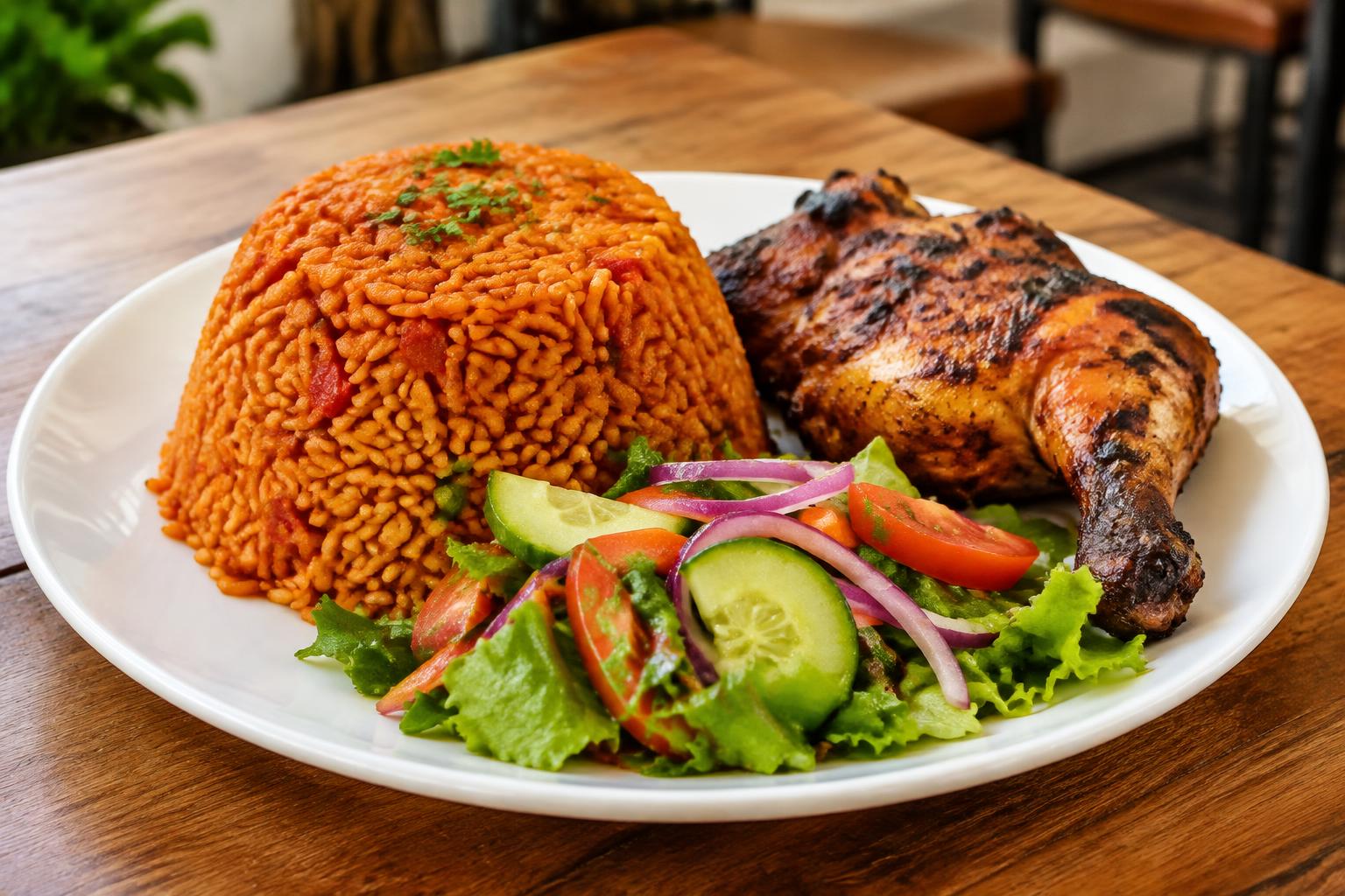 A taste of Ghana (illustrative)